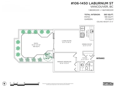 Playground / Recreational Area Near 106 1450 Laburnum Street, Vancouver, BC