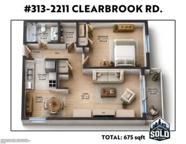 Exterior Rear Photo of 313 2211 Clearbrook Road, Abbotsford, BC