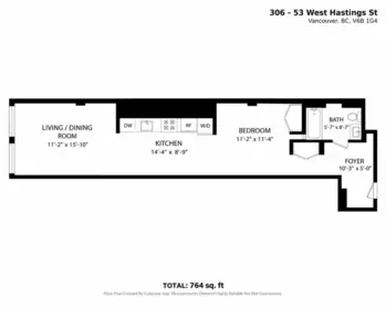 Staircase Photo of 306 53 W Hastings Street, Vancouver, BC