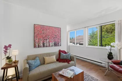 Family Room Photo of 104 3465 Glen Drive, Vancouver, BC