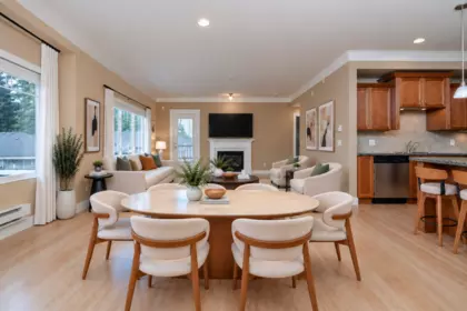 Kitchen Island Photo of 301 22150 Dewdney Trunk Road, Maple Ridge, BC