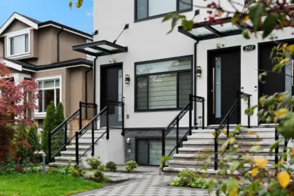 Exterior Rear Photo of 1 2557 W King Edward Street, Vancouver, BC