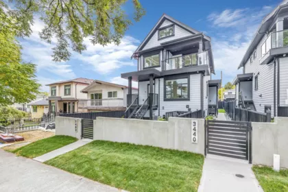 3440 E 4th Avenue, Vancouver, BC, Vancouver — Half Duplex for sale