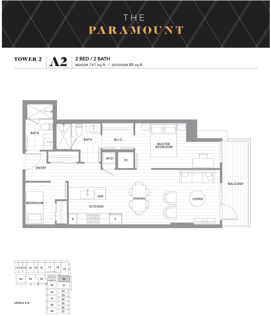 Bedroom 4 Photo of 620 6328 No. 3 Road, Richmond, BC