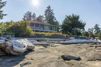 Front Yard Photo of 157 Jack Road, Galiano Island, BC
