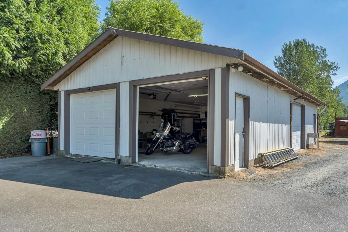 Aerial View of 3850 Boundary Road, Yarrow, BC