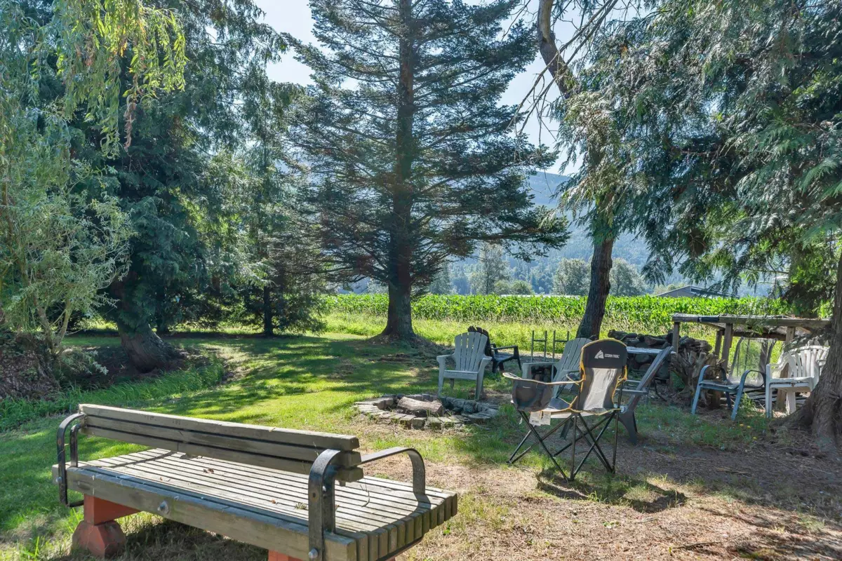 Backyard Photo of 3850 Boundary Road, Yarrow, BC