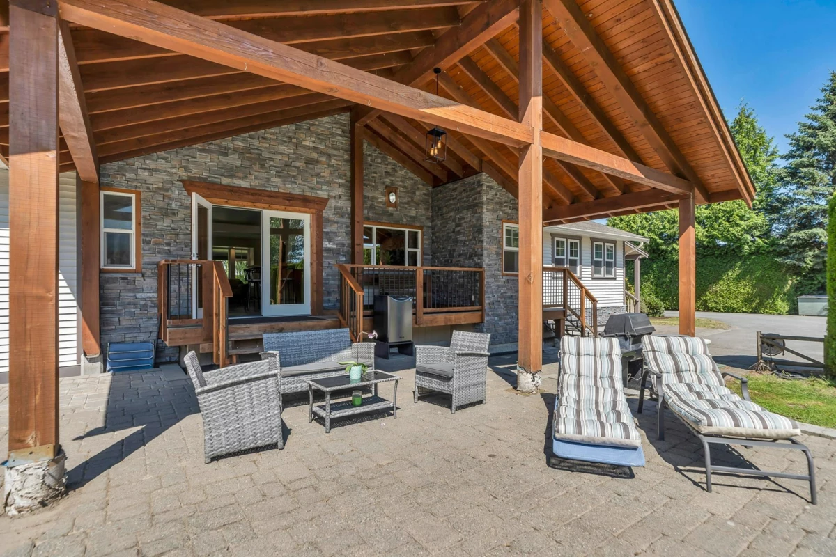 Outdoor Patio Photo of 3850 Boundary Road, Yarrow, BC