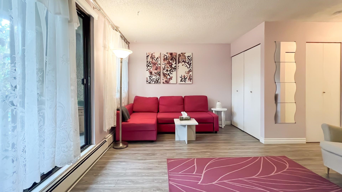 Living Room Photo of 213 8540 Citation Drive, Richmond, BC