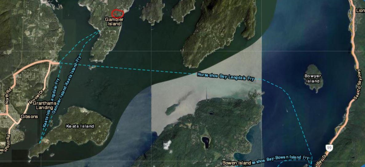 Outdoor Deck Photo of 883 West Bay Road, Gambier Island, BC