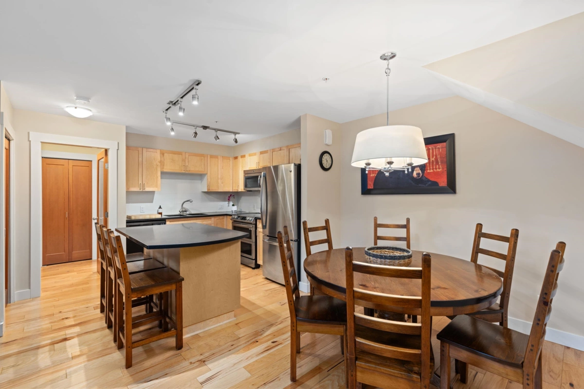Dining Area Photo of 25 4637 Blackcomb Way, Whistler, BC