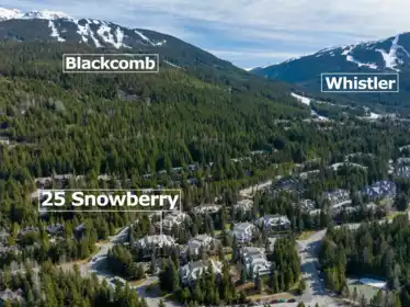 Backyard Photo of 25 4637 Blackcomb Way, Whistler, BC