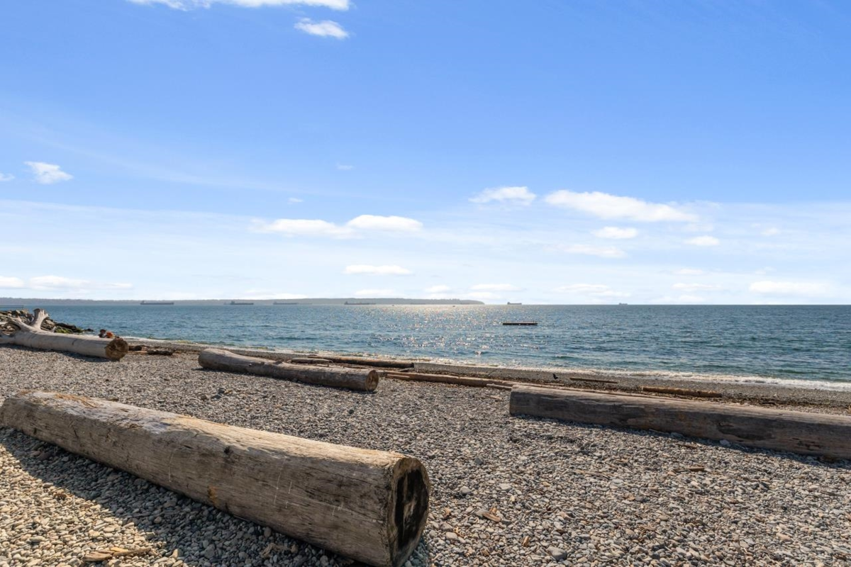 Aerial View of 2362 Marine Drive, West Vancouver, BC