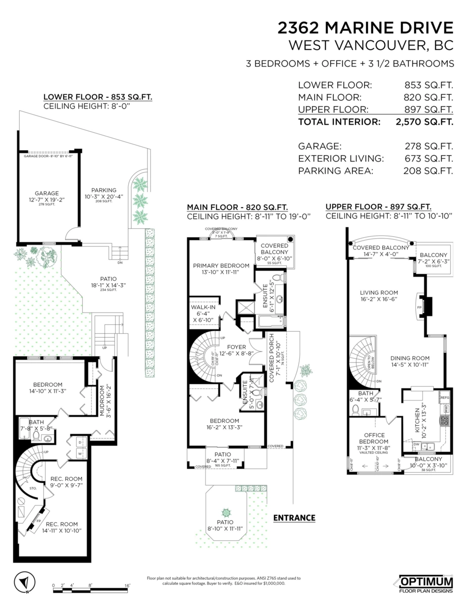 Outdoor Deck Photo of 2362 Marine Drive, West Vancouver, BC