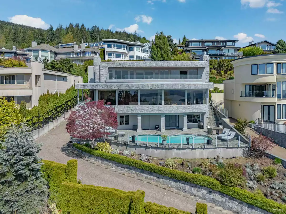 Exterior Rear Photo of 1439 Chippendale Road, West Vancouver, BC