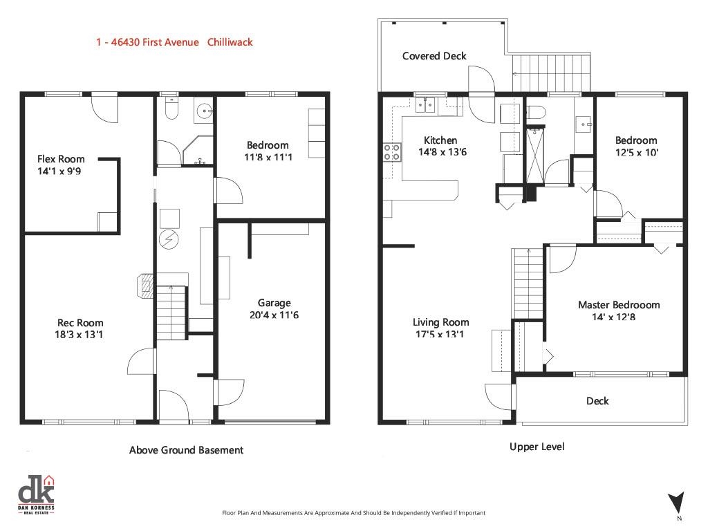 Guest Bathroom Photo of 1 46430 First Avenue, Chilliwack, BC