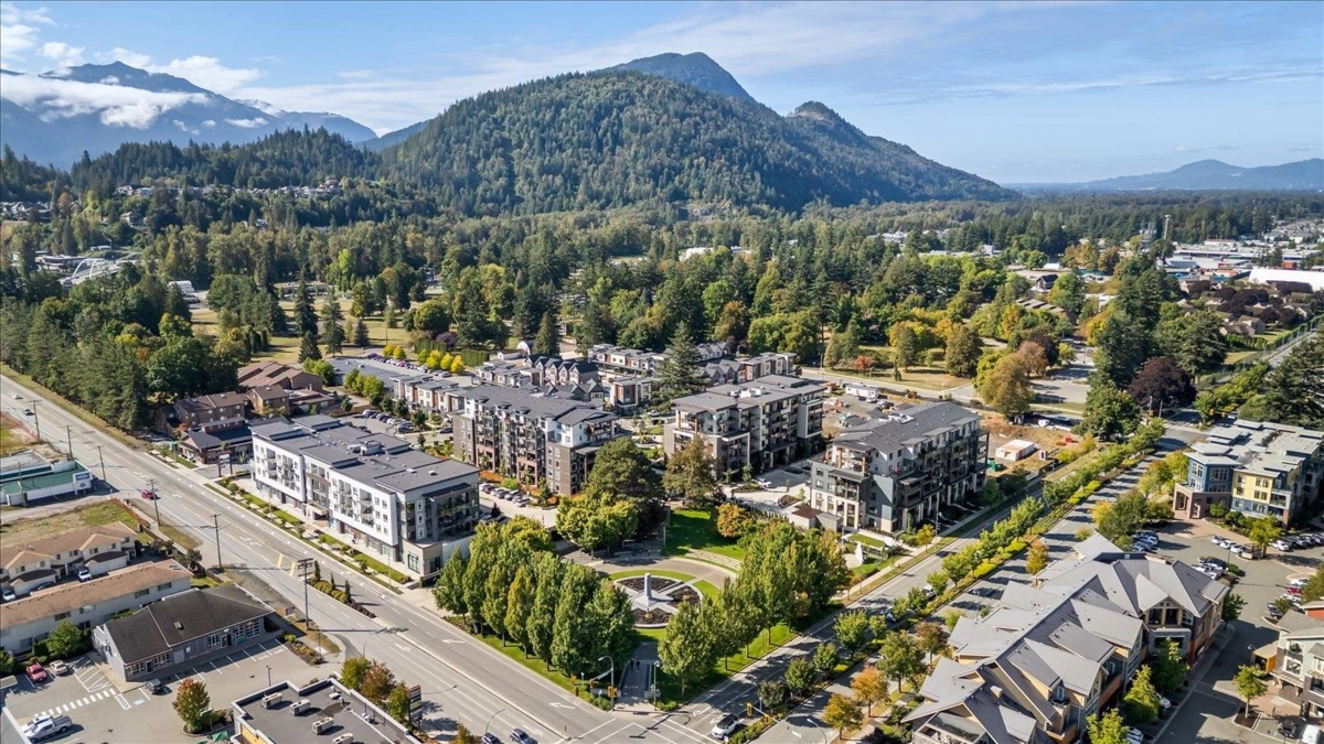 Aerial View of 10 45500 Campus Drive, Chilliwack, BC
