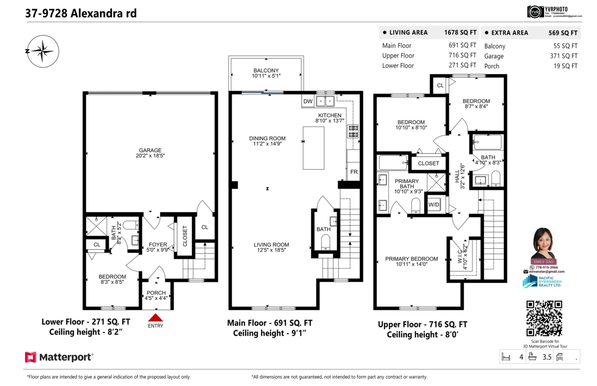 Front Yard Photo of 37 9728 Alexandra Road, Richmond, BC