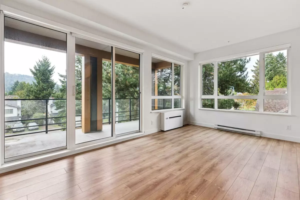 Exterior Rear Photo of 308 741 Anskar Court, Coquitlam, BC