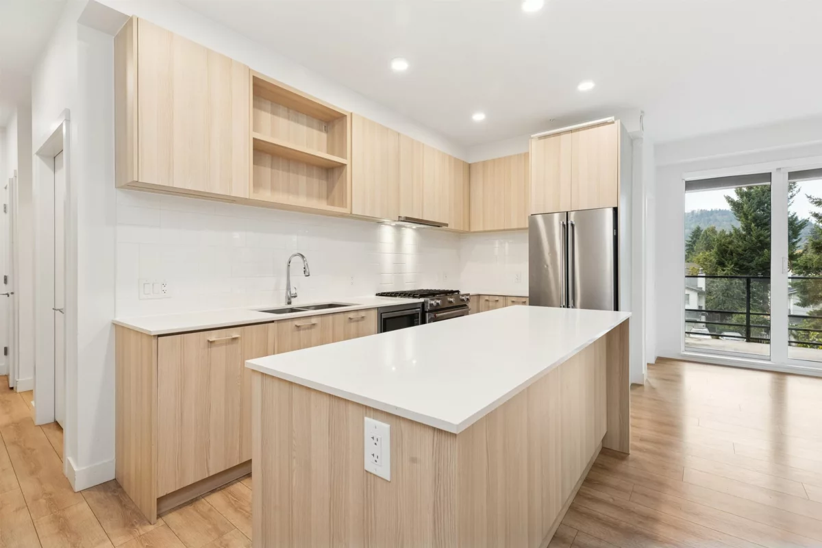 Kitchen Island Photo of 308 741 Anskar Court, Coquitlam, BC