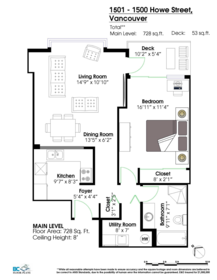 Loft / Bonus Room Photo of 1501 1500 Howe Street, Vancouver, BC