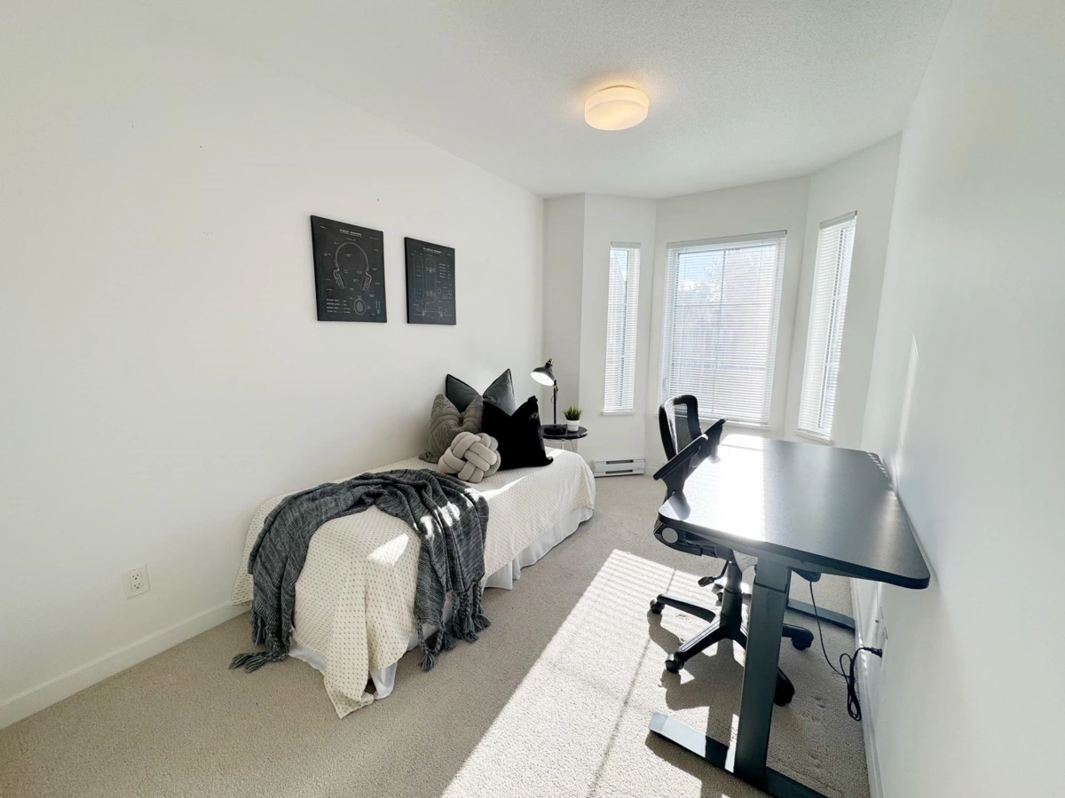 Bedroom 4 Photo of 8 2560 Pitt River Road, Port Coquitlam, BC