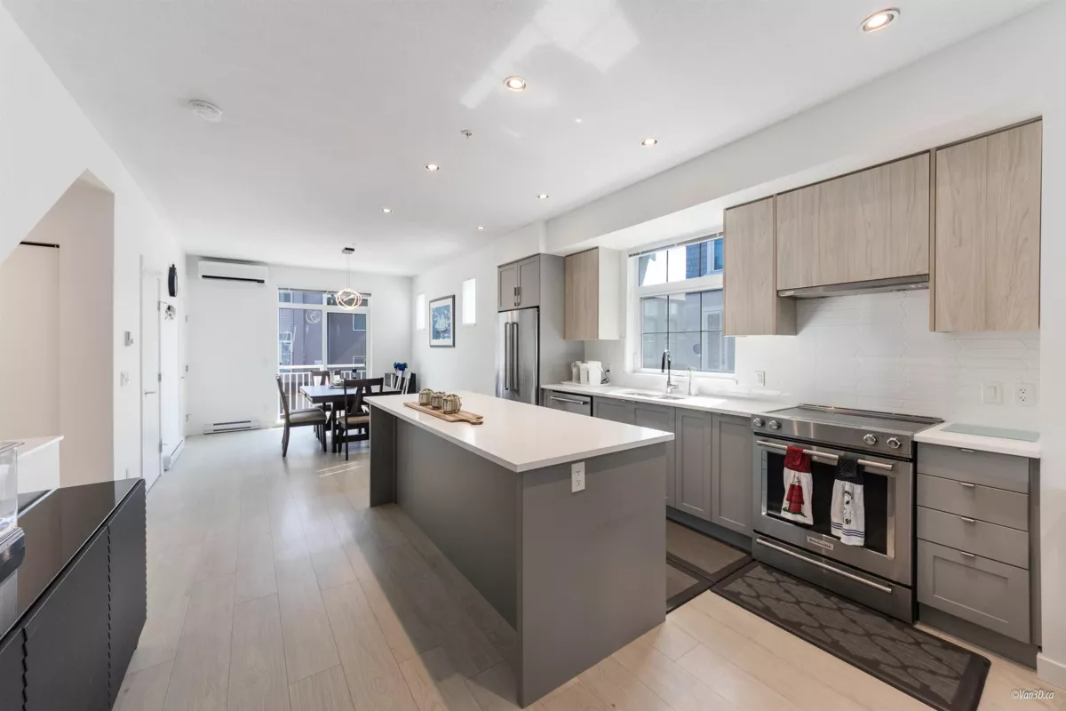 Kitchen Island Photo of 8 2560 Pitt River Road, Port Coquitlam, BC