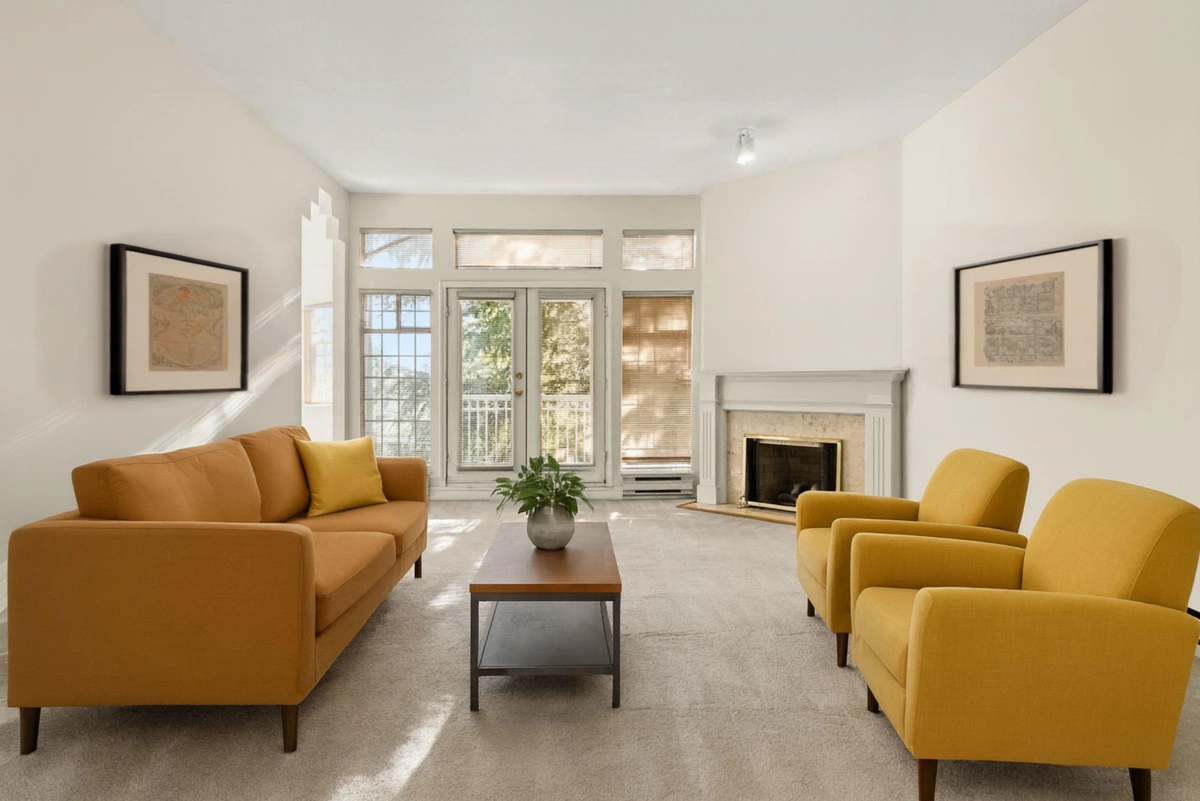 Living Room Photo of 204 7671 Abercrombie Drive, Richmond, BC