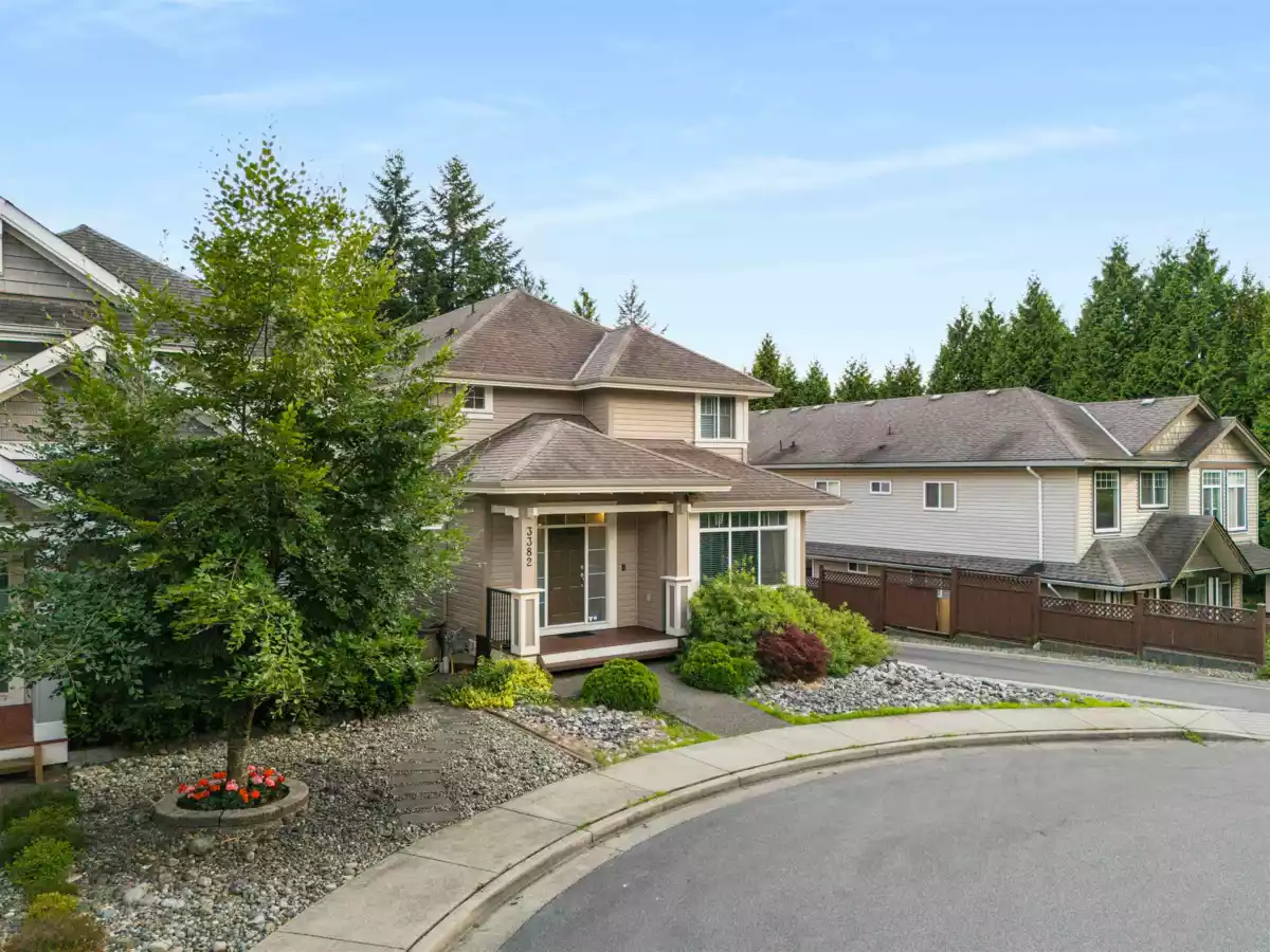 Backyard Photo of 3382 Darwin Avenue, Coquitlam, BC