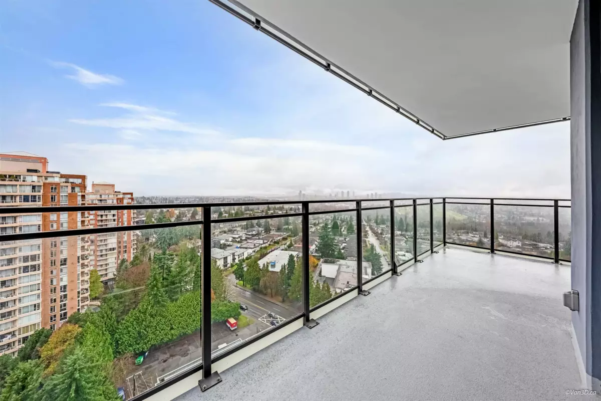 Exterior Rear Photo of 1608 4711 Hazel Street, Burnaby, BC