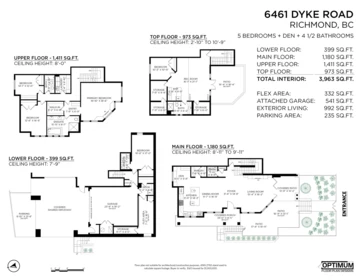 Swimming Pool Photo of 6461 Dyke Road, Richmond, BC