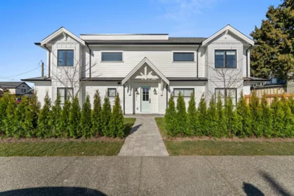 Front exterior of 3411 Chatham Street, Richmond, BC