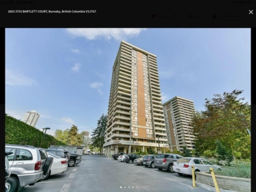 2603 3755 Bartlett Court, Burnaby, BC, Burnaby — Apartment/Condo for sale