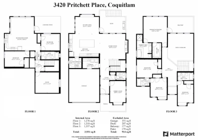 Playground / Recreational Area Near 3420 Pritchett Place, Coquitlam, BC