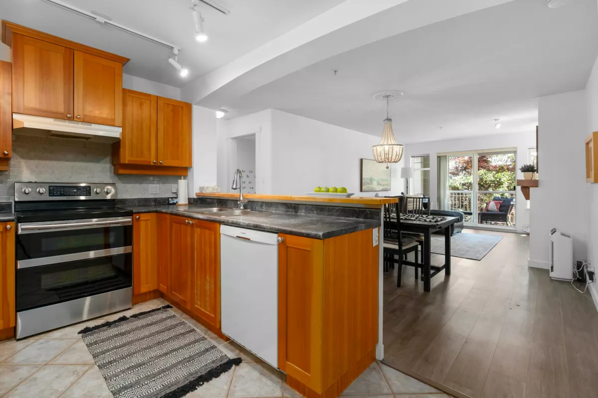 Living Room Photo of 212 1432 Parkway Boulevard, Coquitlam, BC