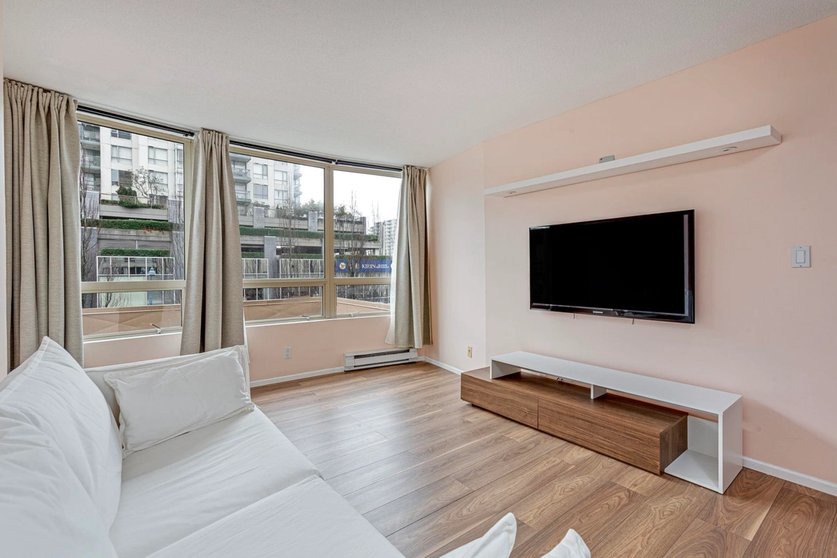 Living Room Photo of 105 7995 Westminster Highway, Richmond, BC