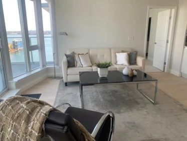 Family Room Photo of 904 175 Victory Ship Way, North Vancouver, BC