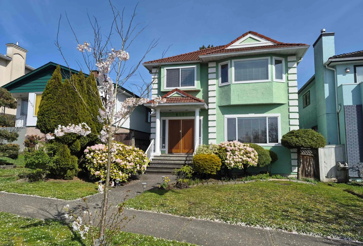 Exterior Front Photo of 8162 Haig Street, Vancouver, BC