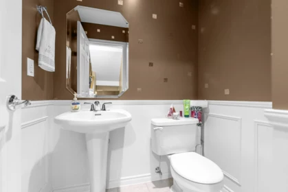 Powder Room Photo of 6 1108 Riverside Close, Port Coquitlam, BC