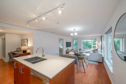 Aerial View of 416 221 E 3rd Street, North Vancouver, BC