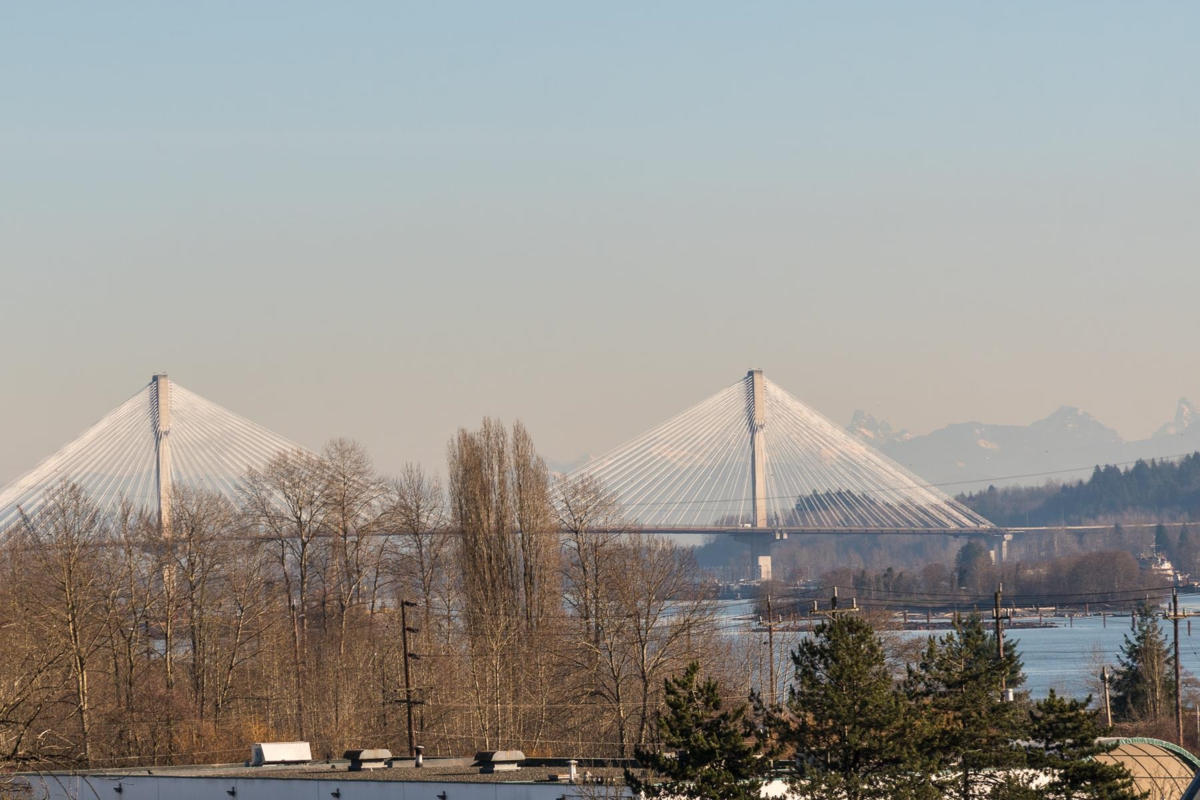Aerial View of 2110 244 Sherbrooke Street, New Westminster, BC