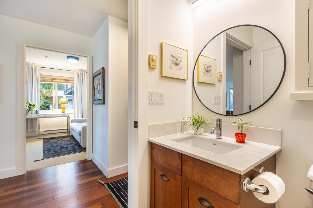 Basement Recreation Room Photo of 104 414 Gower Point Road, Gibsons, BC