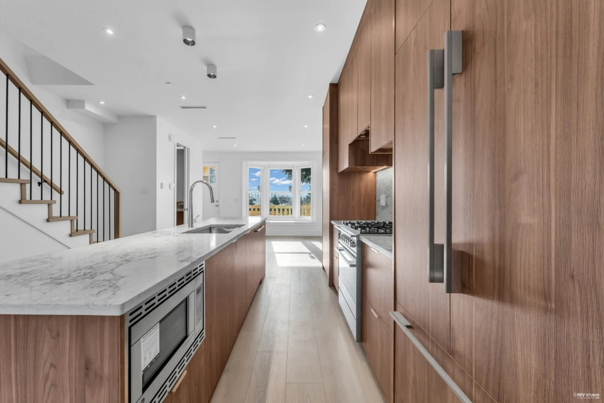 Exterior Rear Photo of 101 1125 Cartier Avenue, Coquitlam, BC