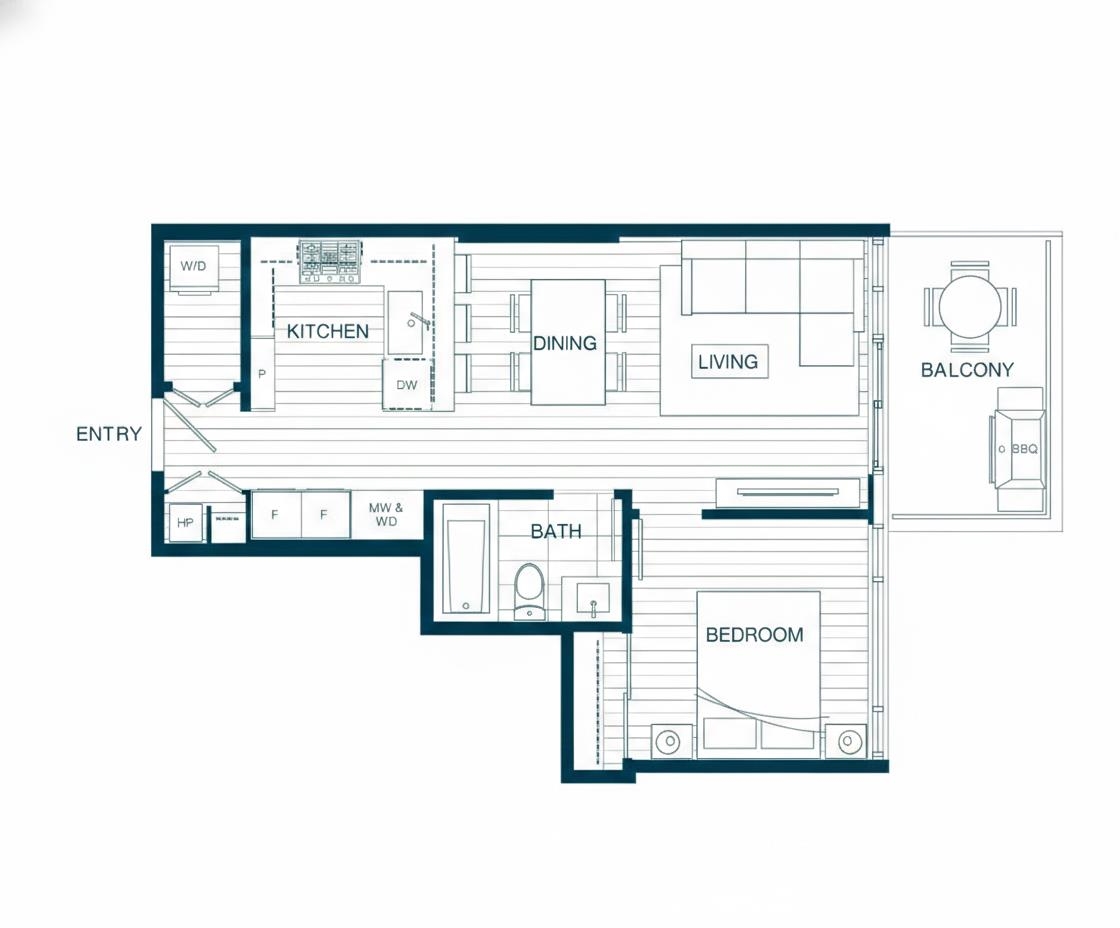 Loft / Bonus Room Photo of 1305 450 Westview Street, Coquitlam, BC