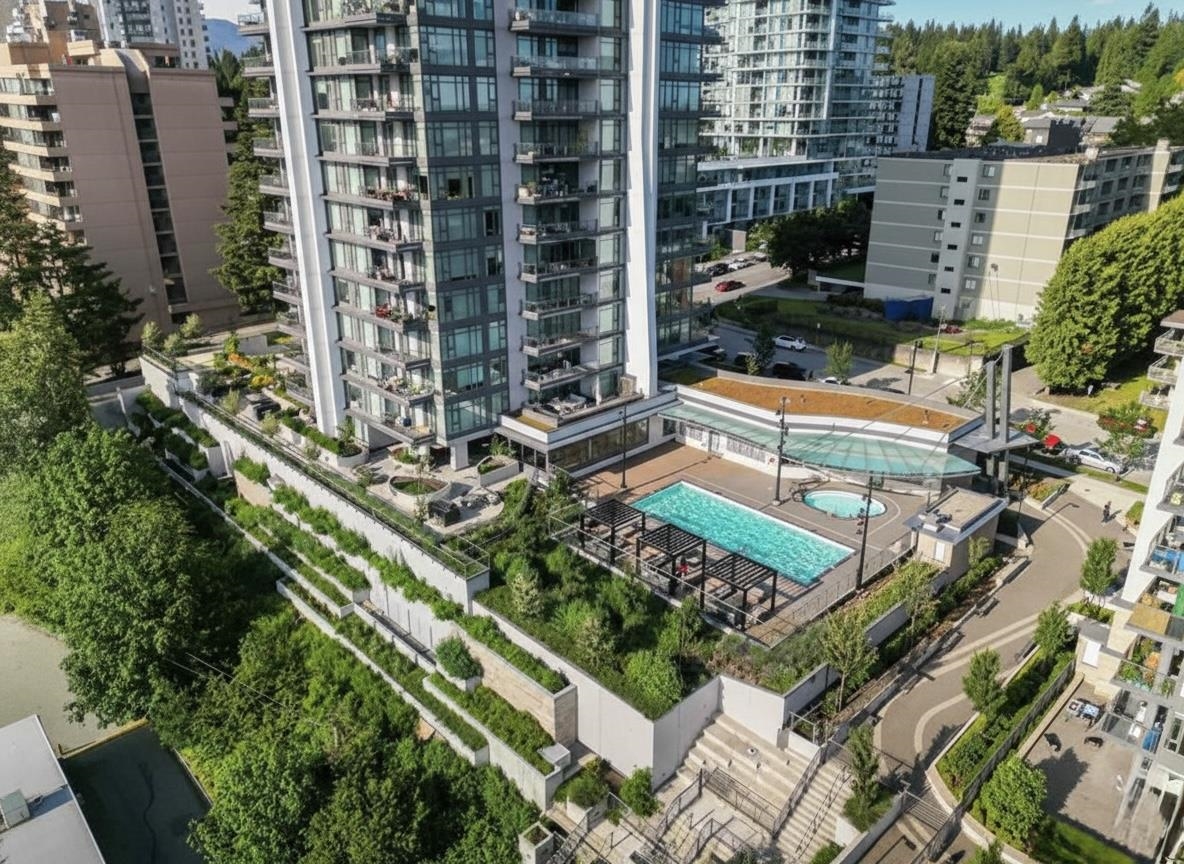 Powder Room Photo of 1305 450 Westview Street, Coquitlam, BC