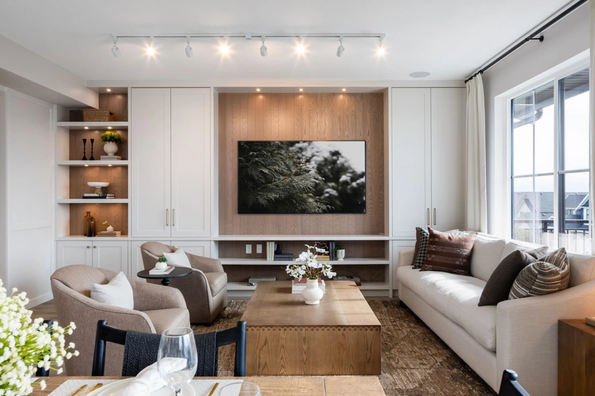 Living Room Photo of 111 3637 Sheffield Avenue, Coquitlam, BC