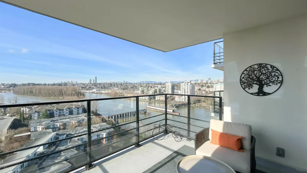 Outdoor Deck Photo of 1601 210 Salter Street, New Westminster, BC