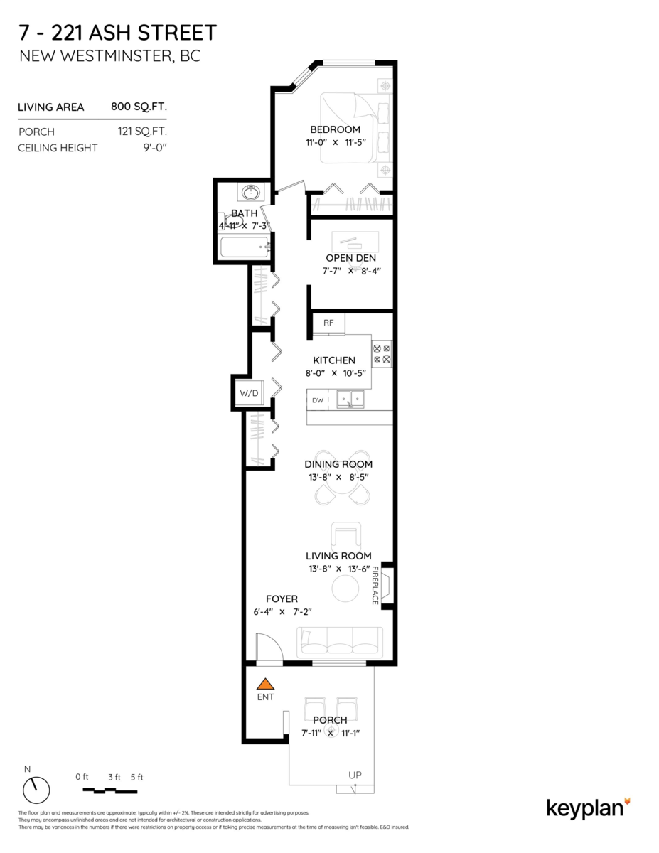 Backyard Photo of 7 221 Ash Street, New Westminster, BC