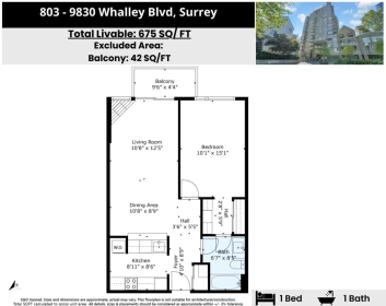 Garden / Landscaping Photo of 803 9830 Whalley Boulevard, Surrey, BC