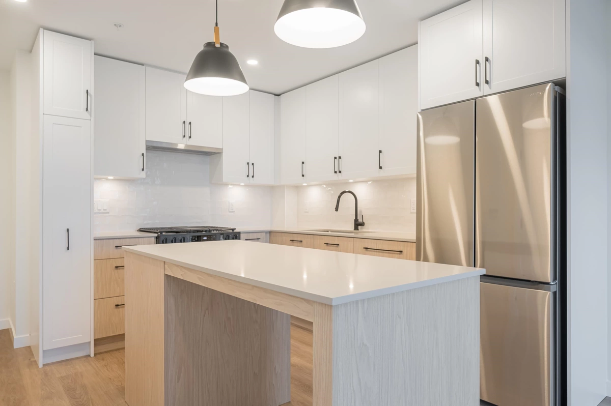 Kitchen Island Photo of 204 27215 Aldergrove Town Centre Drive, Langley, BC